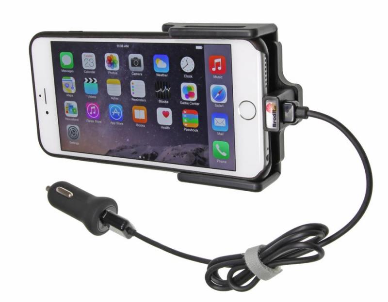 Brodit Apple iPhone 6S KFZ-/Autohalterung mit USB-Ladefunktion für Apple  iPhone 6 bei  kaufen. Versandkostenfrei
