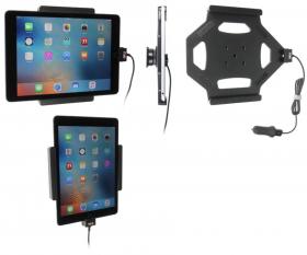Brodit KFZ Halter mit Ladekabel 521684 für Apple iPad Air 2 (A1566, A1567),iPad Pro 9.7 (A1673, A1674, A1675)
