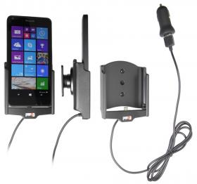 Brodit KFZ Halter mit Ladekabel 521746 für Nokia Lumia 640