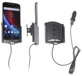 Brodit KFZ Halter mit Ladekabel 521909 für Motorola Moto G4 Plus