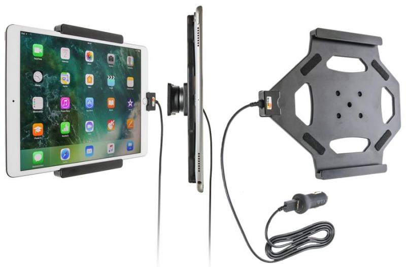 Brodit KFZ Halter mit Ladekabel 521977 für Apple iPad Air 3rd Gen (A2123,  A2152, A2153, A2154),iPad Air 2019