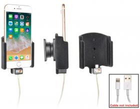Brodit KFZ Halter mit Ladekabel Fixierung 714009 für Apple iPhone SE (2020)