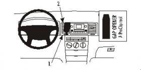 Brodit ProClip 853025, Armaturenbrett, Mitte für Toyota Corolla (Bj. 2002-2007, Lenkrad links)