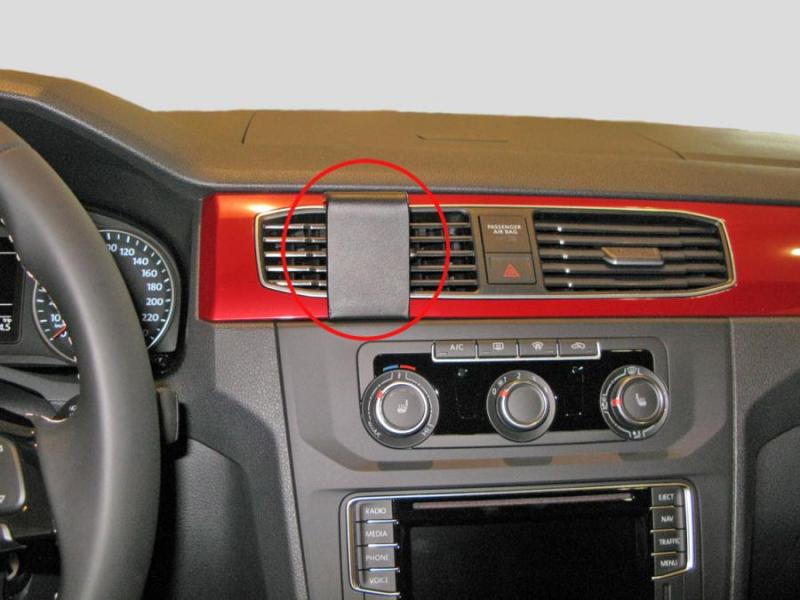 Produktbild von Brodit ProClip 855138, Armaturenbrett, Mitte für VW Caddy Life (Bj. 2016-2020, Lenkrad links)