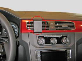 Brodit ProClip 855138, Armaturenbrett, Mitte für VW Caddy Life (Bj. 2016-2020, Lenkrad links)