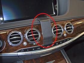 Brodit ProClip 855245, Armaturenbrett, Mitte für Mercedes Benz S-Class (Bj. 2014-2020, Lenkrad links)