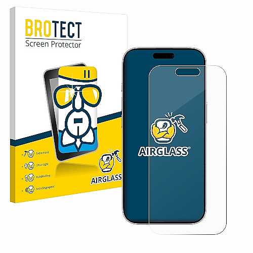 BROTECT AirGlass Schutzglas Folie fr Apple iPhone 17
