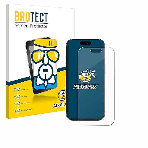 BROTECT AirGlass Schutzglas Folie fr Apple iPhone 17 Pro