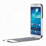 bugatti UltraThin Flip Case, weiß für Samsung Galaxy S4