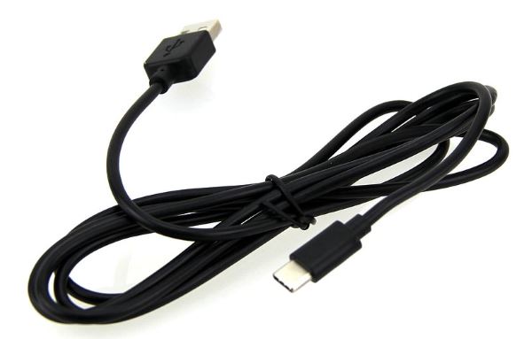 Produktbild von Brodit USB auf USB-C Kabel (941014) - gerader Stecker