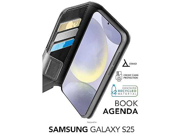 Cellularline Book Agenda Case f�r Samsung S25