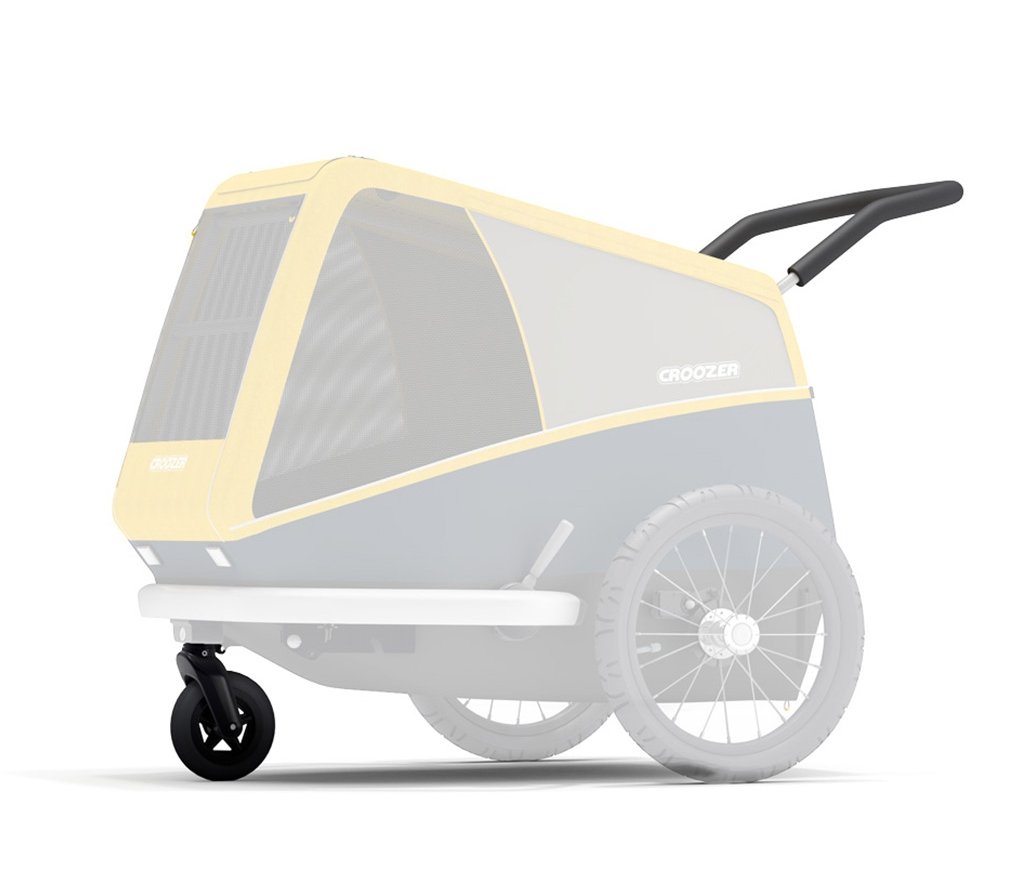 Produktbild von Croozer Buggyset - Buggyrad mit Schiebebügel für Croozer Dog Peppa