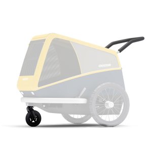 Croozer Buggyset - Buggyrad mit Schiebebügel für Dog L (Modell 2018) / Peppa