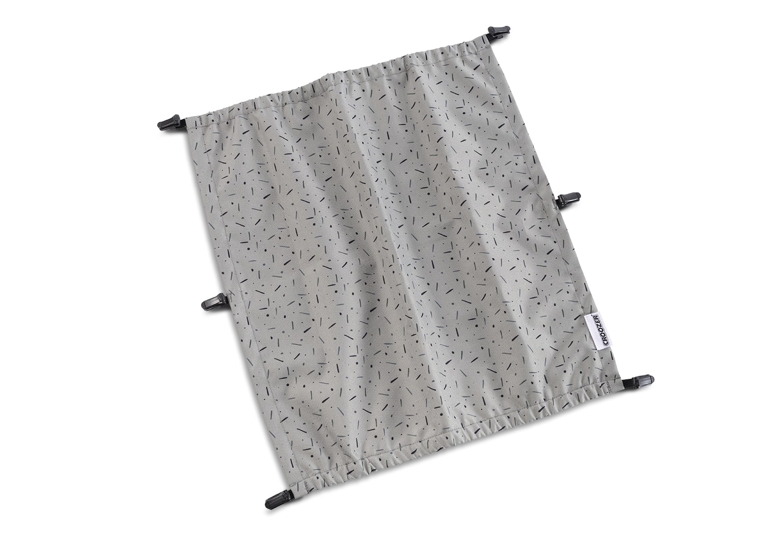 Produktbild von Croozer Sonnenschutz, Stone grey / colored, für alle Croozer Kid Zweisitzer (ab Modell 2014)