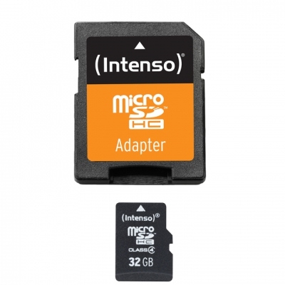 Produktbild von Intenso microSD Speicherkarte 32 GB (Class 4)