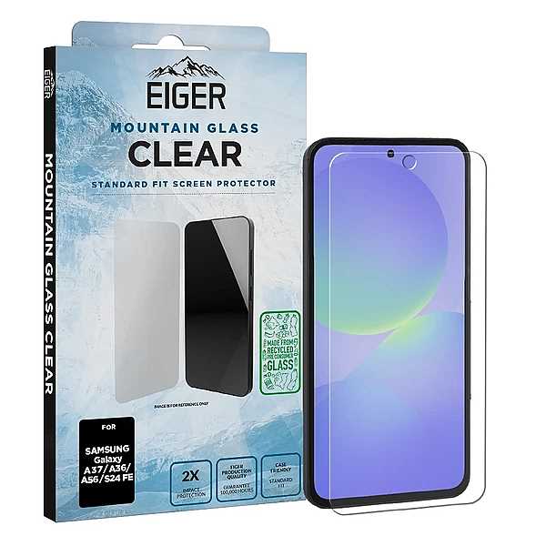 Eiger Mountain Glass Displayschutz (EGSP01118) f�r Samsung Galaxy A37