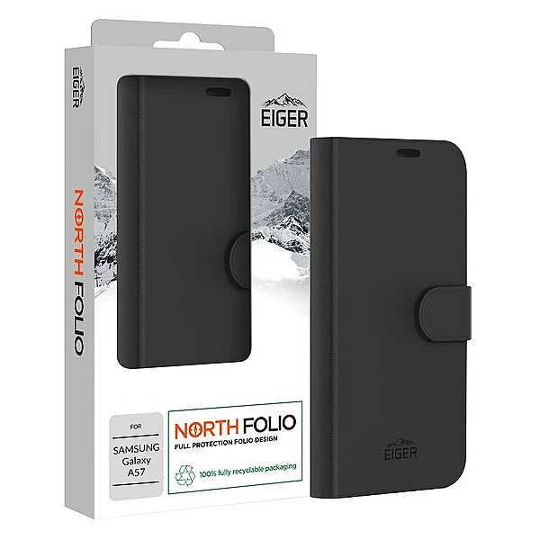 Eiger North Folio Case, schwarz (EGCA01017) f�r Samsung Galaxy A57