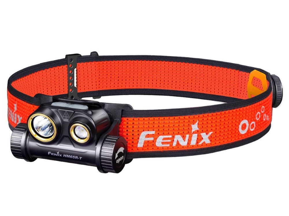 Produktbild von Fenix HM65R-T Stirnlampe mit 1500 Lumen, USB-C Ladeanschluss + ARB-L18-3400 Li-ion Akku