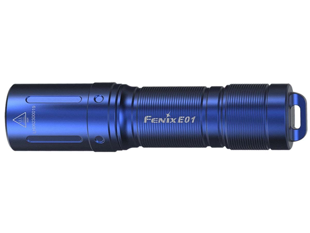 Produktbild von Fenix E01 V2.0, blau - LED Taschenlampe, 160 Lumen, 68 Meter, AAA Batterie