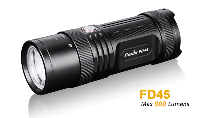 Produktbild von Fenix FD45 - Fokussierbare LED Taschenlampe, 900 Lumen, Cree XP-L HI LED