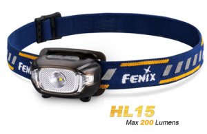 Fenix HL15 LED Stirnlampe mit 200 Lumen inkl. 2 AAA Batterien