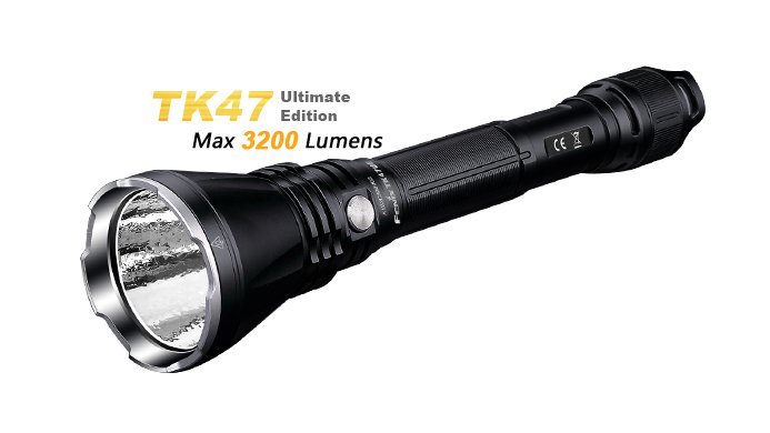 Produktbild von Fenix TK47UE, LED-Taschenlampe, Cree XHP70 LED, 3200 Lumen, 408 Meter, Rotlicht