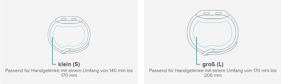 Fitbit Ionic Armband Größen Vergleich Fitbit Ionic Armband Größen Unterschiede