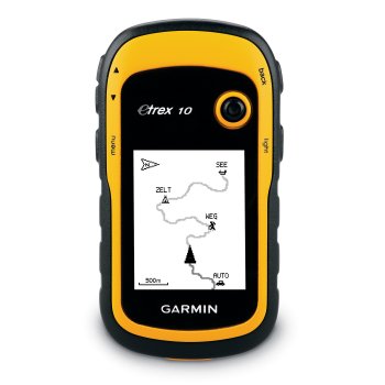 Produktbild von Garmin eTrex 10, robustes GPS Handheld mit Monochromdisplay