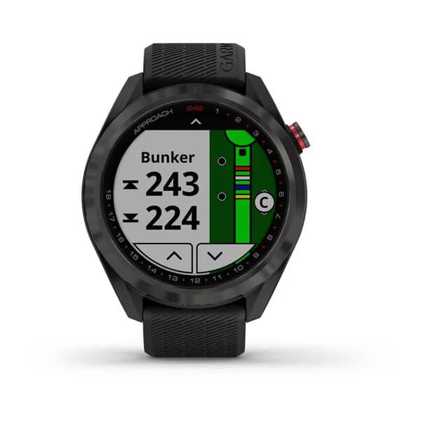 Produktbild von Garmin Approach S42, schwarz - GPS Golfuhr