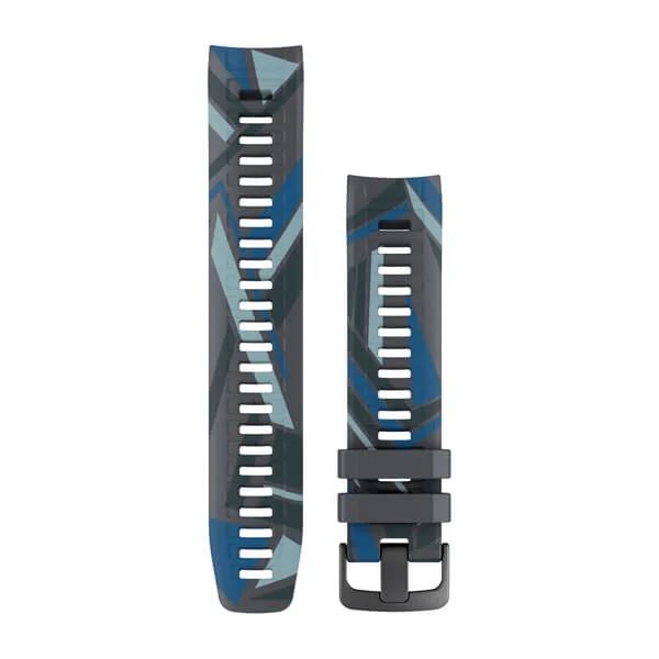 Produktbild von Garmin Armband, anthrazit-blau (010-12854-29) für Garmin Instinct / Instinct Esports / Instinct Solar / Instinct Tactical