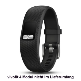Garmin Armband (S/M) in schwarz (010-12640-11) für Garmin vivofit 4