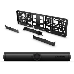 Garmin BC40 drahtlose Rückfahrkamera mit Kennzeichenhalter (010-01866-11) für Garmin zumo XT2