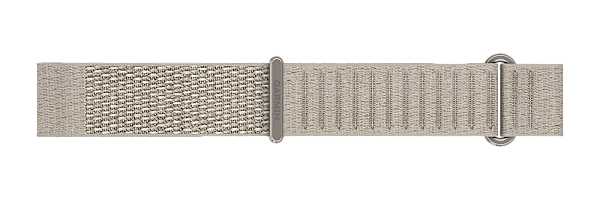 Garmin ComfortFit Textil-Armband 20mm, beige-grau, kurz (010-14506-12) f�r Garmin fenix 9 (43mm) / 9 Pro (43mm)