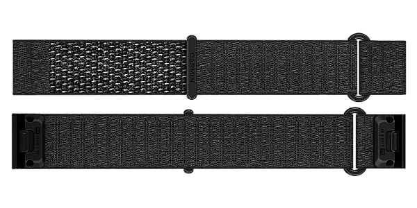 Garmin ComfortFit Textil-Armband 20mm, schwarz, kurz (010-14506-10) f�r Garmin fenix 9 (43mm) / 9 Pro (43mm)