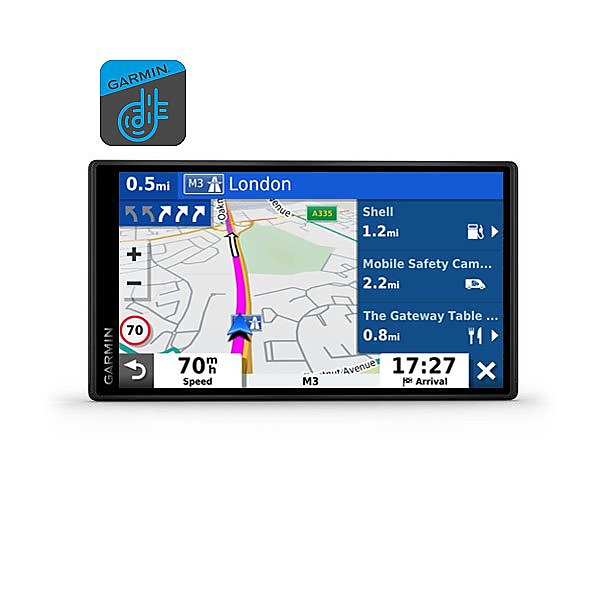 Produktbild von Garmin DriveSmart 65 MT-S EU - Navigationsgerät mit Live Traffic Verkehrsdaten via Garmin Drive App