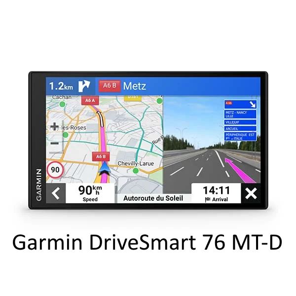 Produktbild von Garmin DriveSmart 76 MT-D EU - Smartes 7 Zoll Navi mit Verkehrsinfos via App und Digitalradio