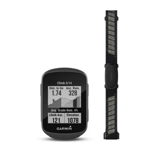 Garmin Edge 130 Plus HRM-Bundle- GPS Fahrradcomputer mit 1,8 Zoll Bildschrim und Tastenbedienung