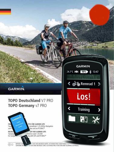Leeds Op grote schaal Aanklager Garmin Edge 810 mit Topo Deutschland V7 Pro auf Speicherkarte | PDA Max
