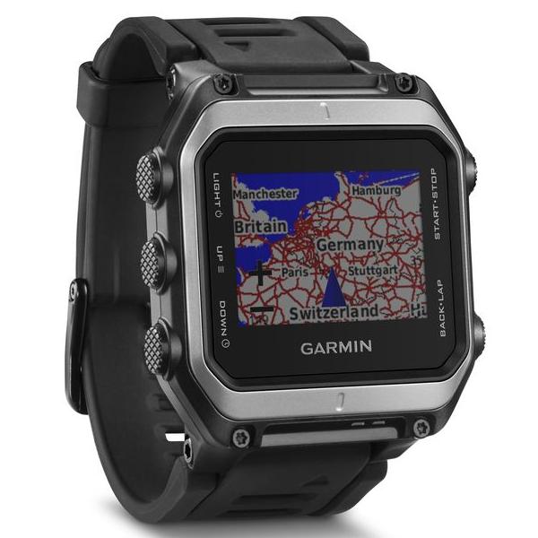 Garmin epix Outdoor GPS Uhr mit hochauflösendem FarbTouchscreen, Höhenmesser, Barometer und 3