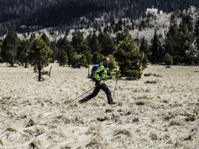 Wanderer mit der Garmin fenix 5 auf Entdeckungstouren