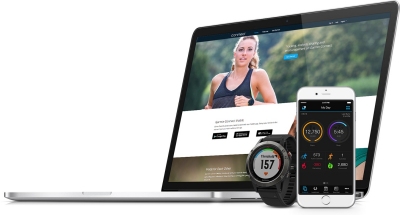Abgleich von Daten mit der Garmin fenix 5 und Garmin Connect am Computer oder Smartphone