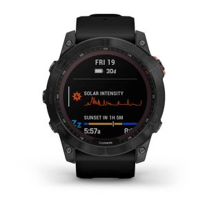 Garmin fenix 7X Solar, schwarz/grau - GPS Multisport Smartwatch