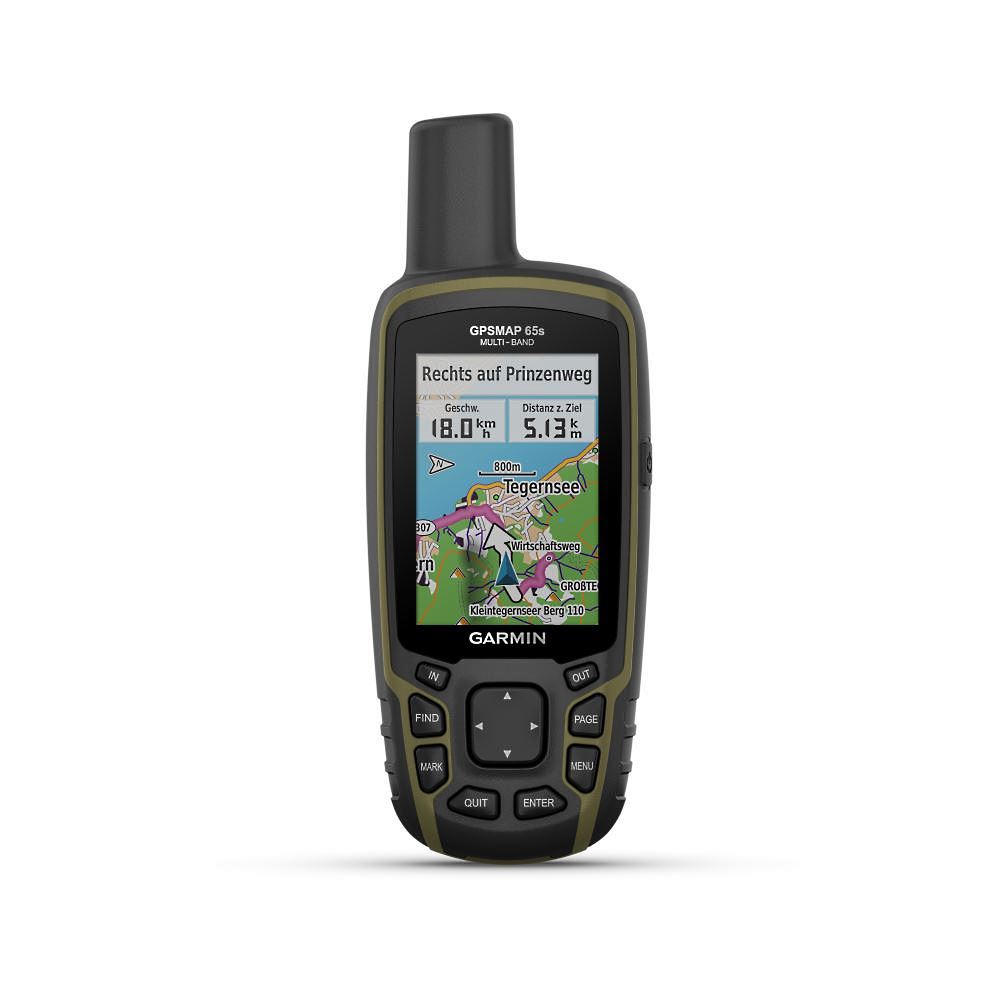 Produktbild von Garmin GPSMap 65s - Outdoor GPS Handgerät mit 3-Achsen-Kompass und barometrischer Höhenmesser