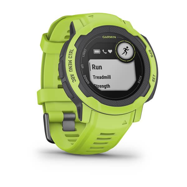 Produktbild von Garmin Instinct 2, gelb - robuste GPS Smartwatch