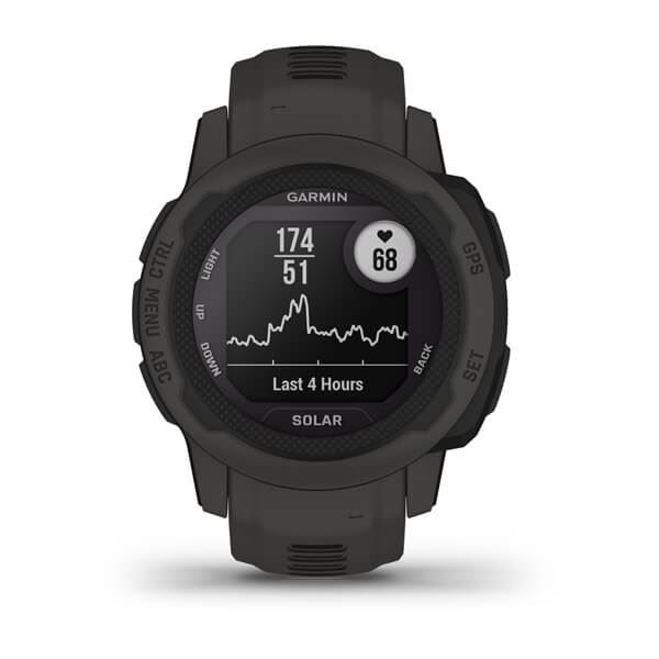 Produktbild von Garmin Instinct 2S, schiefergrau - robuste GPS Smartwatch