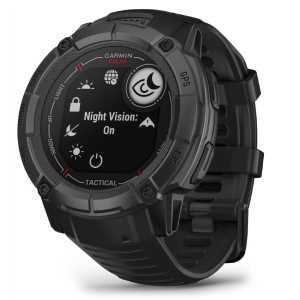 Garmin Instinct 2X Solar Tactical, schwarz - robuste Adventure Smartwatch mit Solar Ladelinse