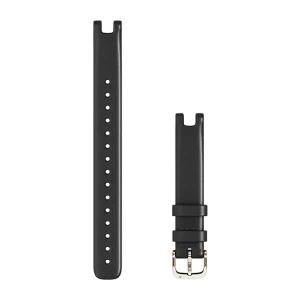 Garmin Leder Armband 14mm lang, schwarz (010-13068-A5) für Garmin Lily