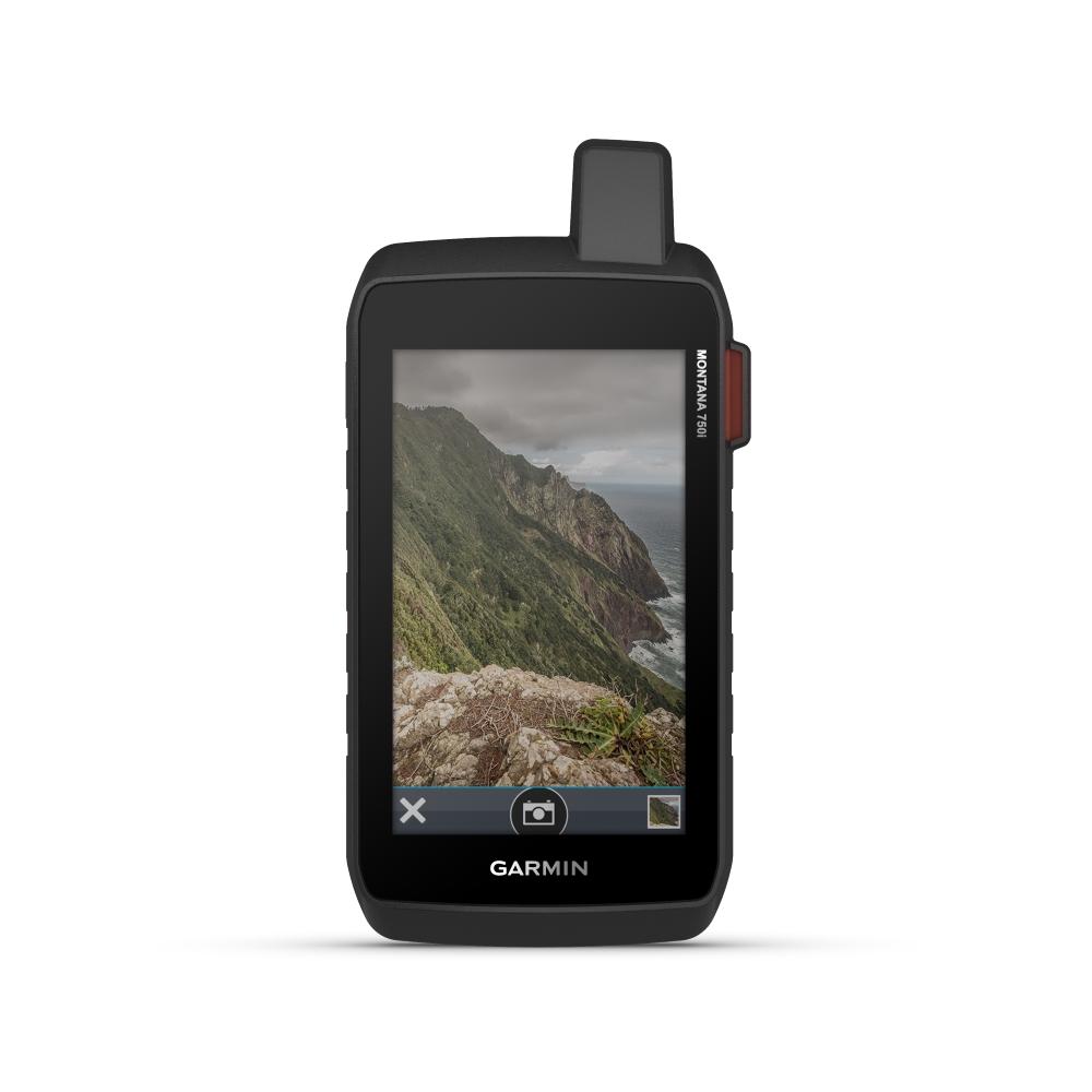 Produktbild von Garmin Montana 750i - robustes Outdoor Navigationsgerät mit Touchscreen, inReach Technologie und 8-MP-Kamera