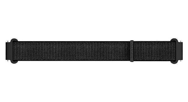 Garmin Nylon Schnellwechsel-Armband 18mm, schwarz mit schwarzer Schlaufe (010-13261-00)