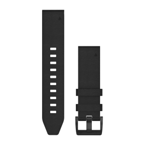 Garmin QuickFit 22 Leder Armband, schwarz (010-12740-01) für Garmin Instinct 2
